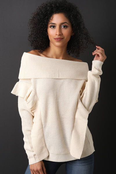 CARLA FEROCE - SPUMIGLIA KNIT TOP